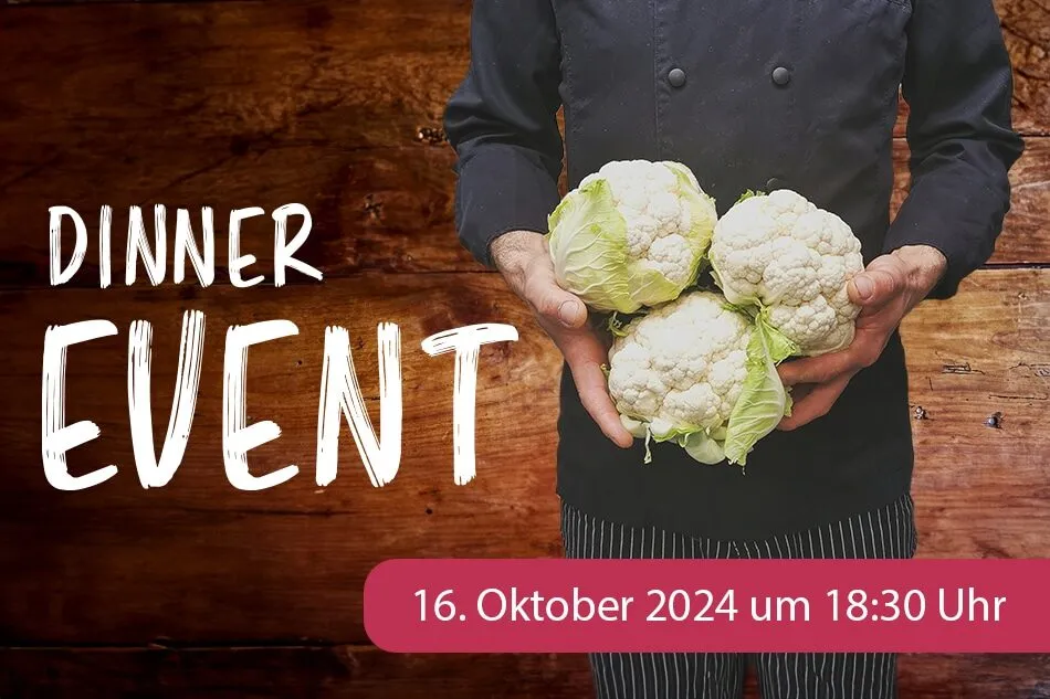 Dinner-Event im Kartoffelhaus am 16. Oktober 2024