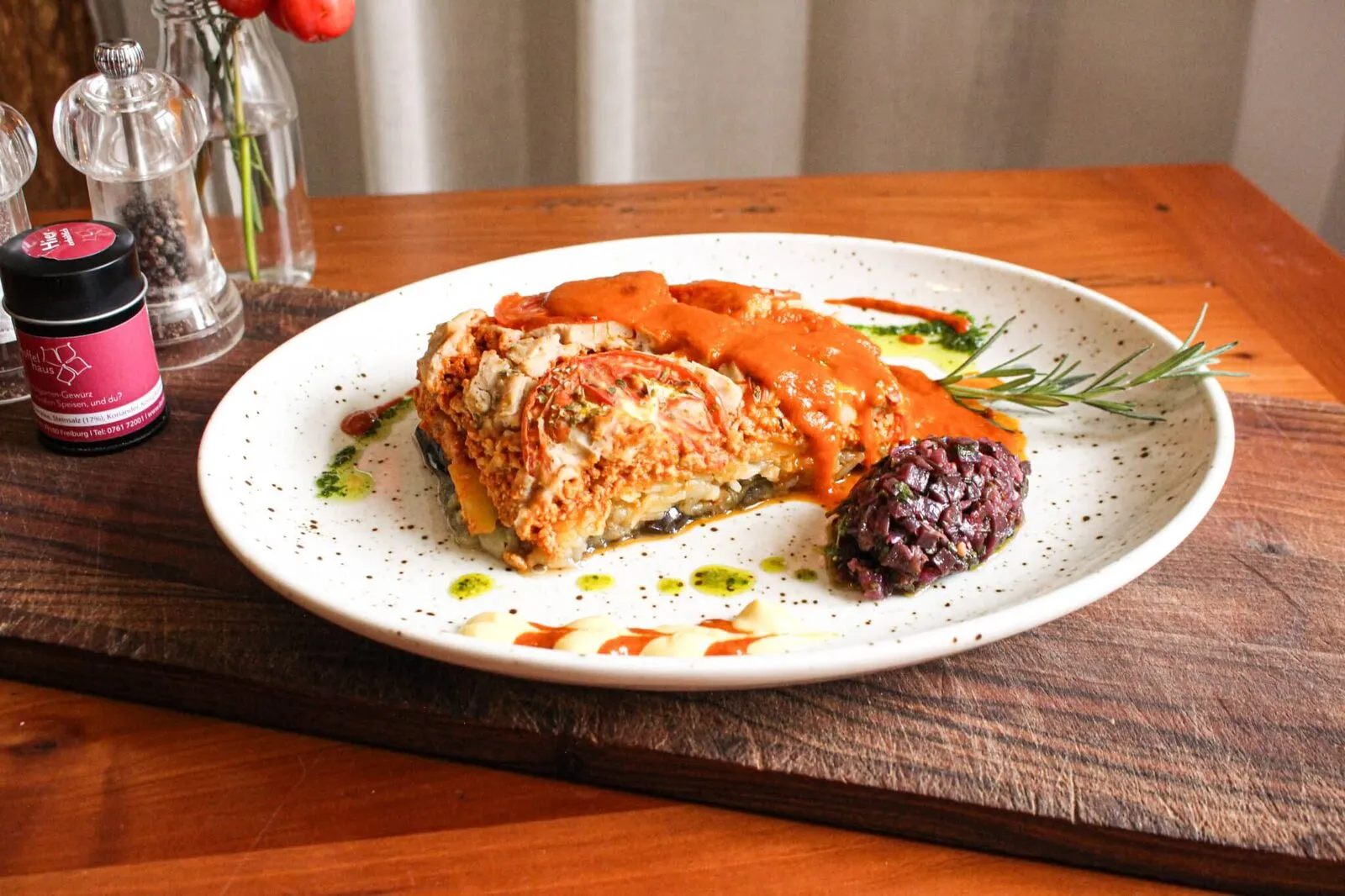 Mediterrane-Moussakav Kartoffelhaus